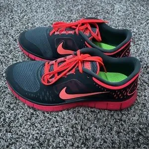 NIKE FREE RUN＋3 Nike Free Run 3 Women US 8 Pink Running Shoes Training 